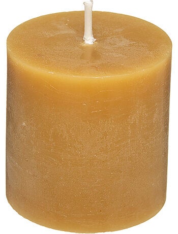 Lot de 4 bougies rustique OLIA