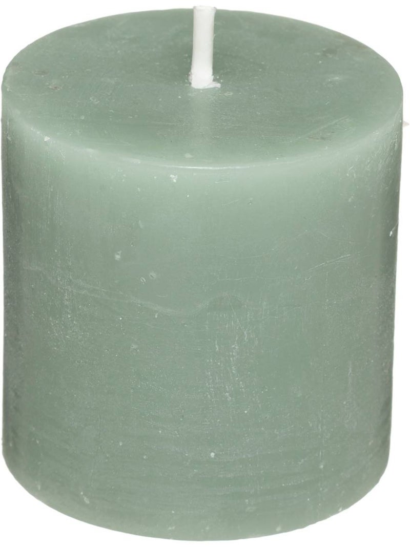 Lot de 4 bougies rustique olia Vert - Kiabi