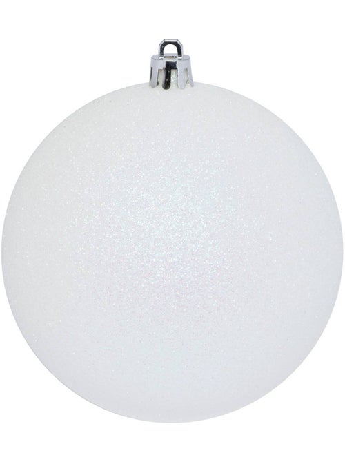 Lot de 4 boules de noël d.10 cm svea - Kiabi