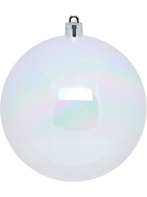 Lot de 4 boules de noël d.10 cm svea - Kiabi
