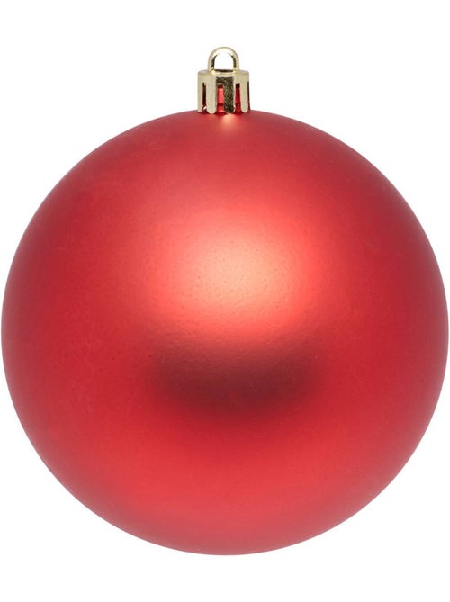 Lot de 4 boules de noël d.10 cm svea - Kiabi