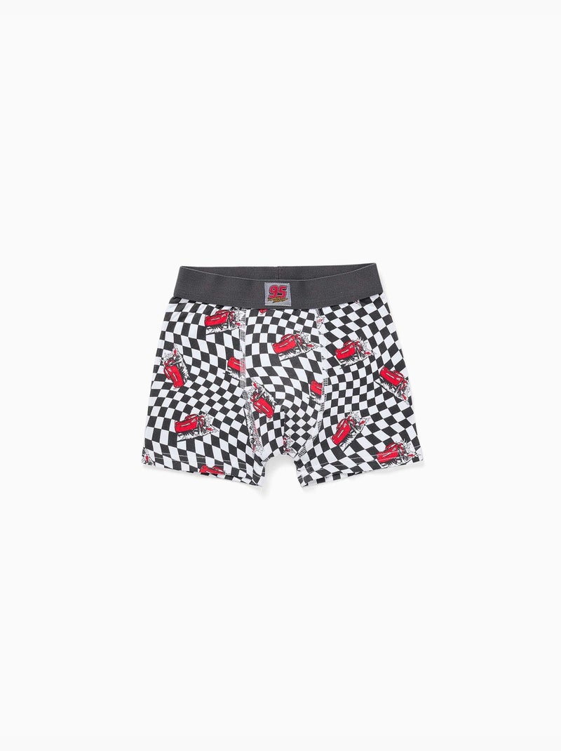 Lot de 4 boxers à imprimés flash mcqueen Blanc Rouge - Kiabi