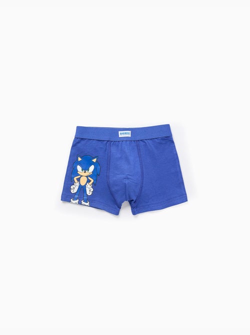 Lot de 4 boxers à imprimés Sonic - Kiabi