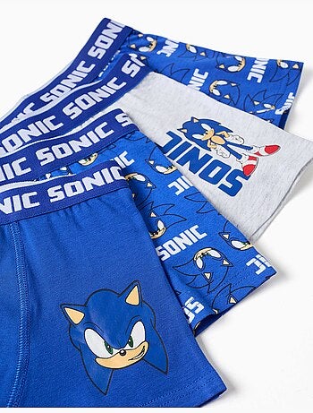 Lot de 4 boxers avec imprimés sonic