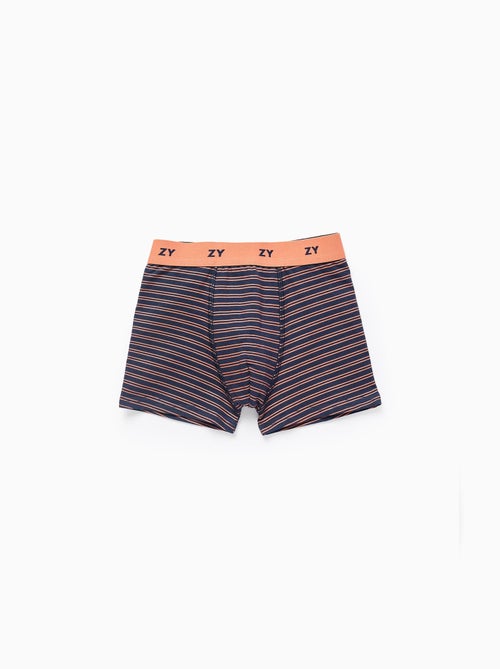 Lot de 4 Boxers Cars & Stripes - Kiabi