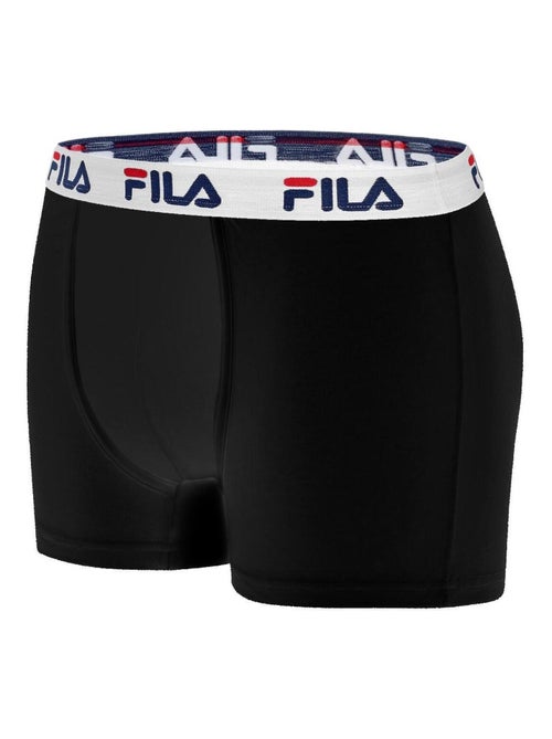 Lot de 4 Boxers Coton homme FU5016 Uni Fila - Kiabi Lot de 4 Boxers Coton homme FU5016 Uni Fila - Kiabi