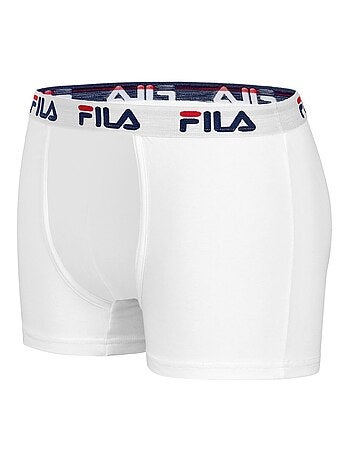 Lot de 4 Boxers Coton homme FU5016 Uni Fila