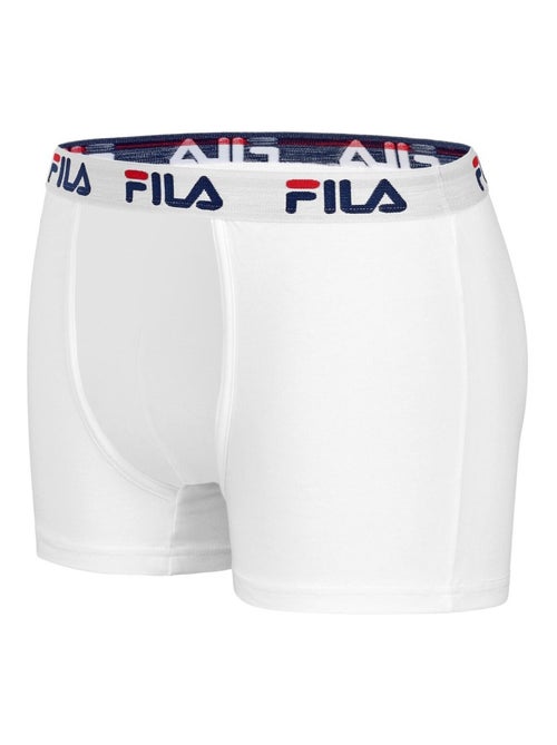 Lot de 4 Boxers Coton homme FU5016 Uni Fila - Kiabi