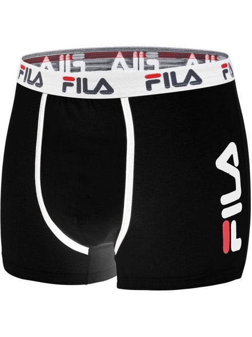 Lot de 4 boxers coton homme fu5040 uni fila - Kiabi