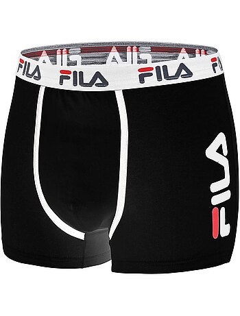 Lot de 4 boxers coton homme fu5040 uni fila
