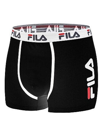 Lot de 4 Boxers Coton homme FU5040 Uni Fila