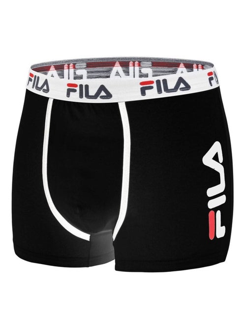 Lot de 4 Boxers Coton homme FU5040 Uni Fila - Kiabi