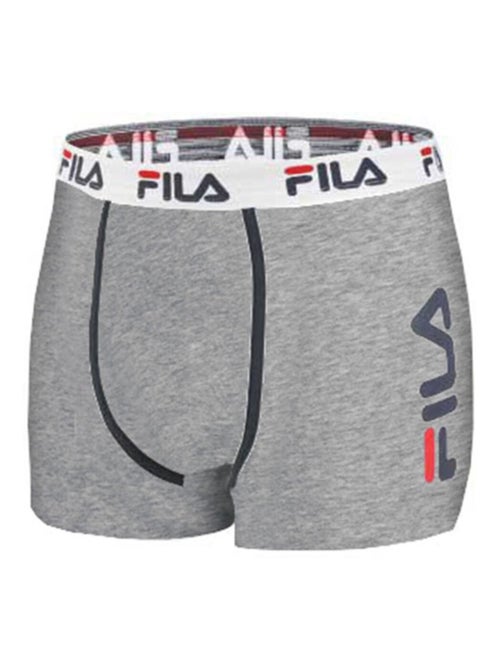 Lot de 4 Boxers Coton homme FU5040 Uni Fila - Kiabi