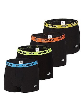 Lot de 4 Boxers coton homme Umbro