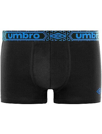 Lot de 4 Boxers coton homme uni ceinture Umbro