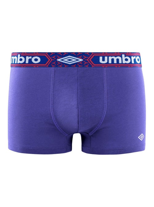 Lot de 4 Boxers coton homme uni ceinture Umbro - Kiabi