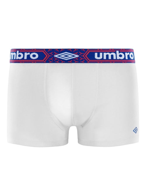 Lot de 4 Boxers coton homme uni ceinture Umbro - Kiabi
