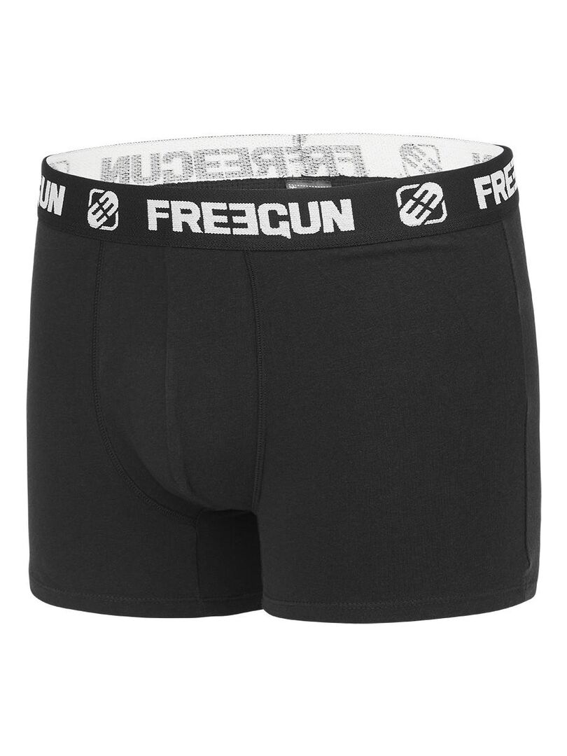 Pack De 4 Boxers Para Hombre FREEGUN - Algodón Y Microfibra, Tallas S-XXL, Cómodos Y Con Diseños De Colabs