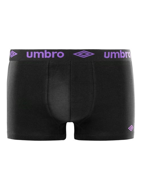 Lot de 4 Boxers coton homme uni Umbro - Kiabi