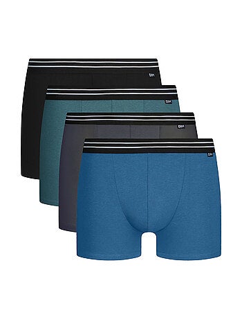 Lot de 4 Boxers Coton Respirant EcoDim