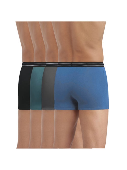Lot de 4 Boxers Coton Respirant EcoDim - Kiabi Lot de 4 Boxers Coton Respirant EcoDim - Kiabi