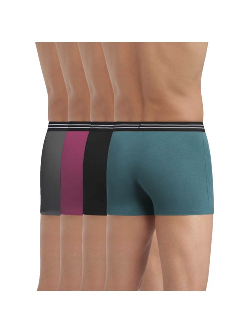 Lot de 4 Boxers Coton Respirant EcoDim - Kiabi Lot de 4 Boxers Coton Respirant EcoDim - Kiabi