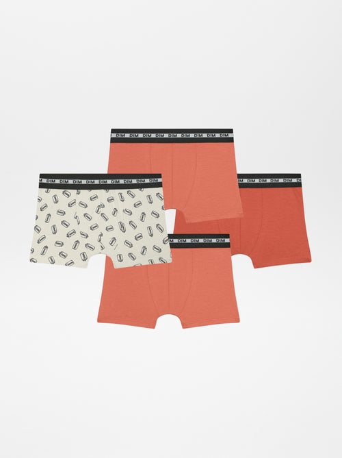 Lot de 4 boxers 'DIM' - Kiabi