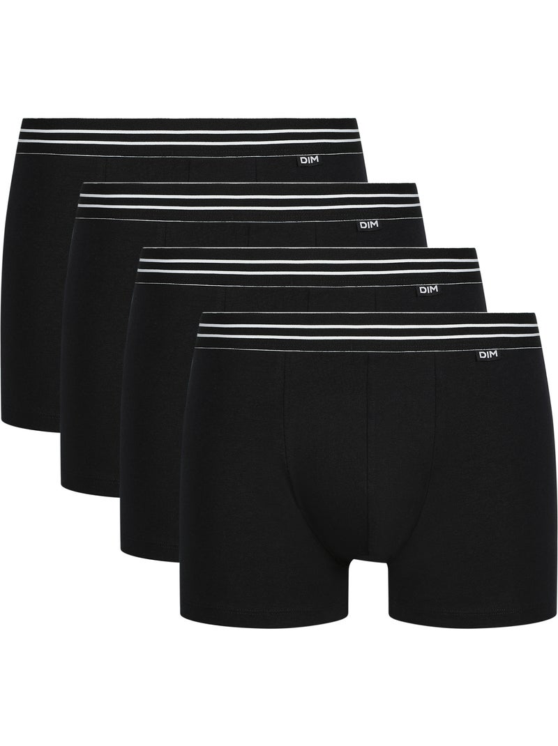 Lot de 4 Boxers Eco dim Blanc - Kiabi