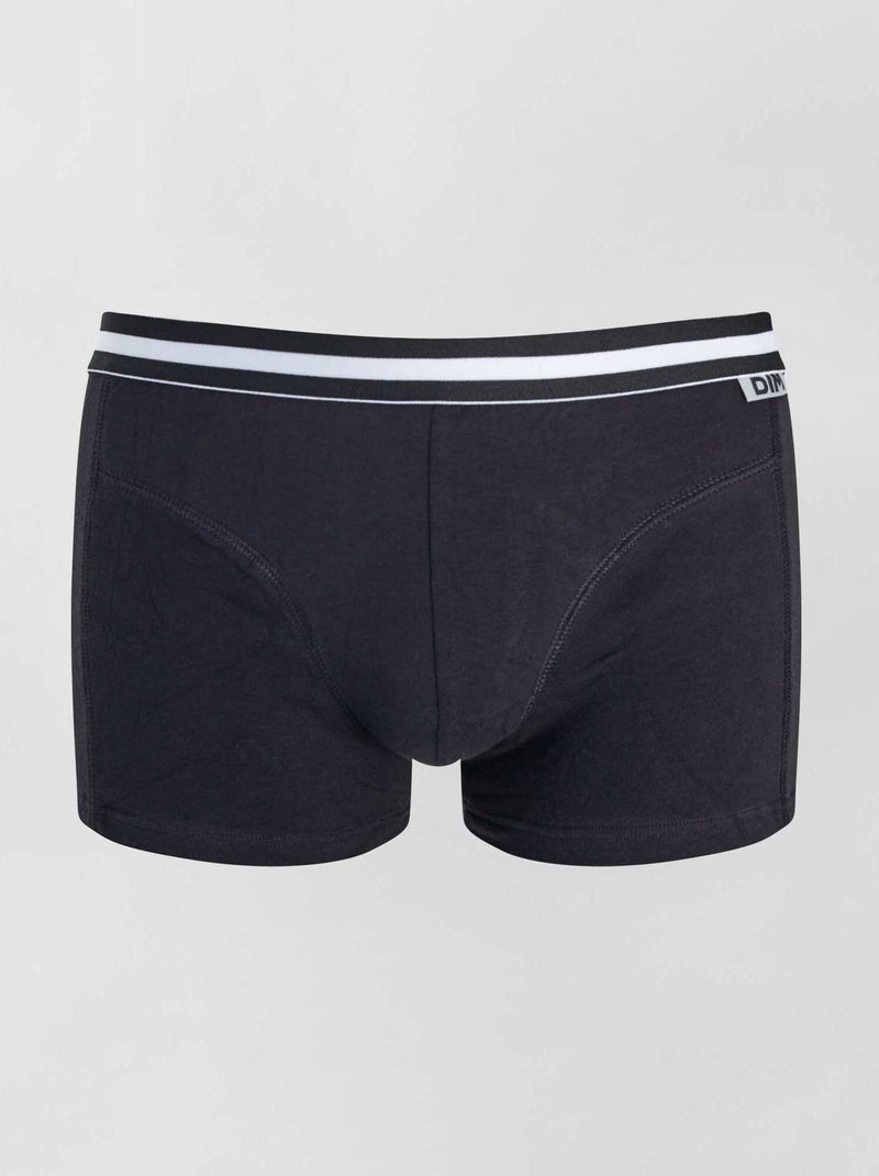Lot de 4 boxers ecodim 'DIM' noir - Kiabi