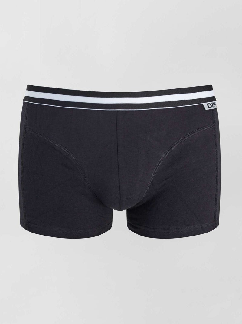 Lot de 4 boxers ecodim 'DIM' noir - Kiabi