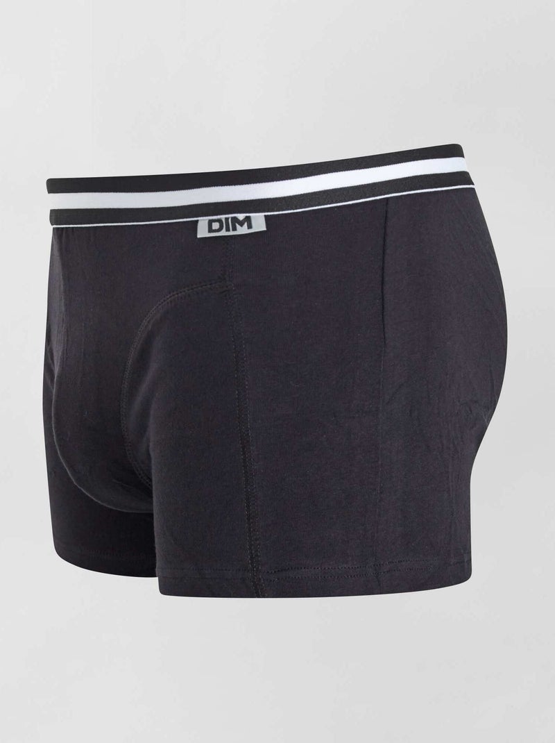 Lot de 4 boxers ecodim 'DIM' noir - Kiabi