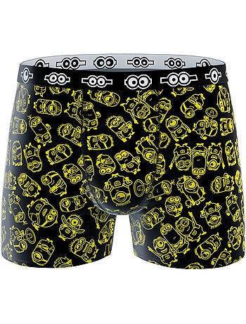 Lot de 4 boxers en coton à motifs les minions les minions