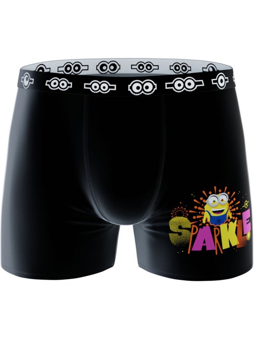 Lot de 4 boxers en coton à motifs les minions les minions - Kiabi Lot de 4 boxers en coton à motifs les minions les minions - Kiabi