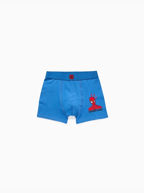 Lot de 4 boxers en coton avec motifs Spider-Man - Kiabi Lot de 4 boxers en coton avec motifs Spider-Man - Kiabi