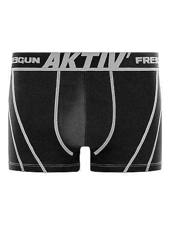Lot de 4 boxers en coton homme Aktiv Freegun