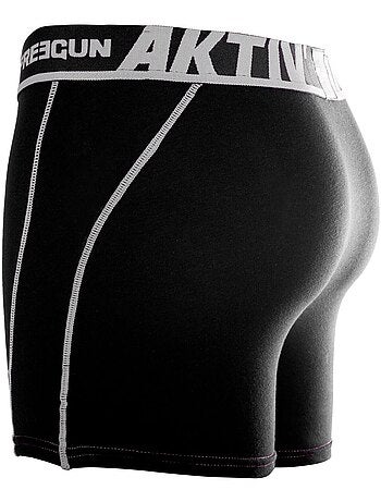 Lot de 4 boxers en coton homme Aktiv Freegun