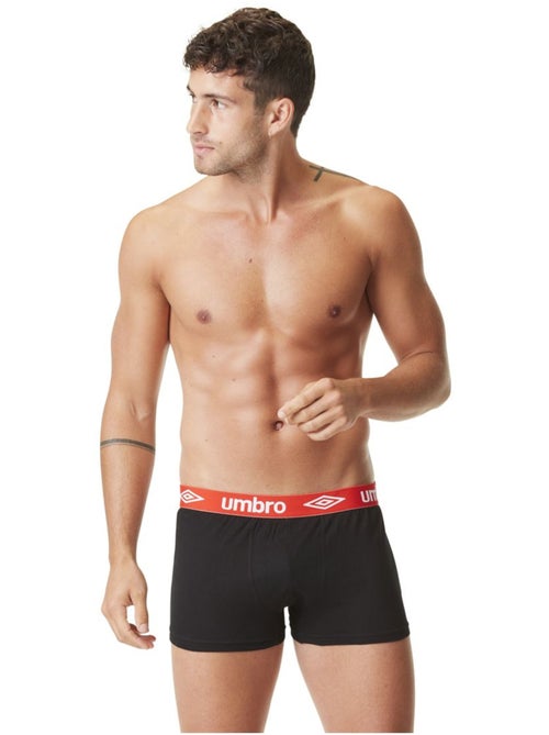 Lot de 4 boxers en coton homme Classic Umbro - Kiabi