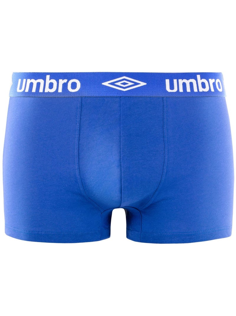 Lot de 4 boxers en coton homme Classic Umbro Noir - Kiabi