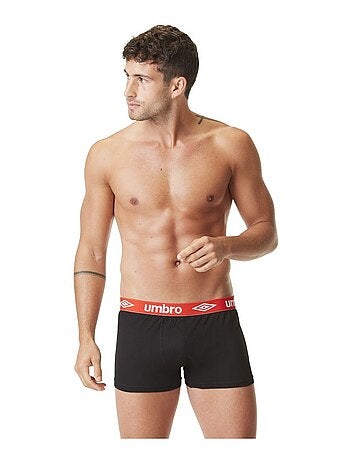 Lot de 4 boxers en coton homme Classic Umbro