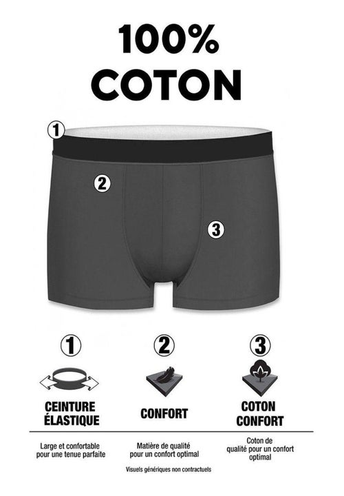 Lot de 4 boxers en coton homme Ktm - Kiabi