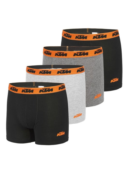 Lot de 4 boxers en coton homme Ktm - Kiabi