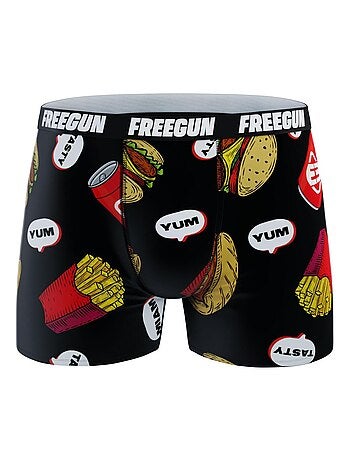 Lot de 4 boxers enfant Aop Fun Freegun
