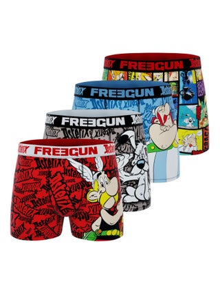 Lot de 4 boxers enfant Astérix Freegun