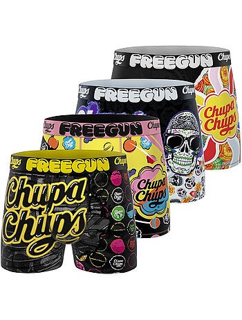 Lot de 4 boxers enfant Chupa Chups Freegun