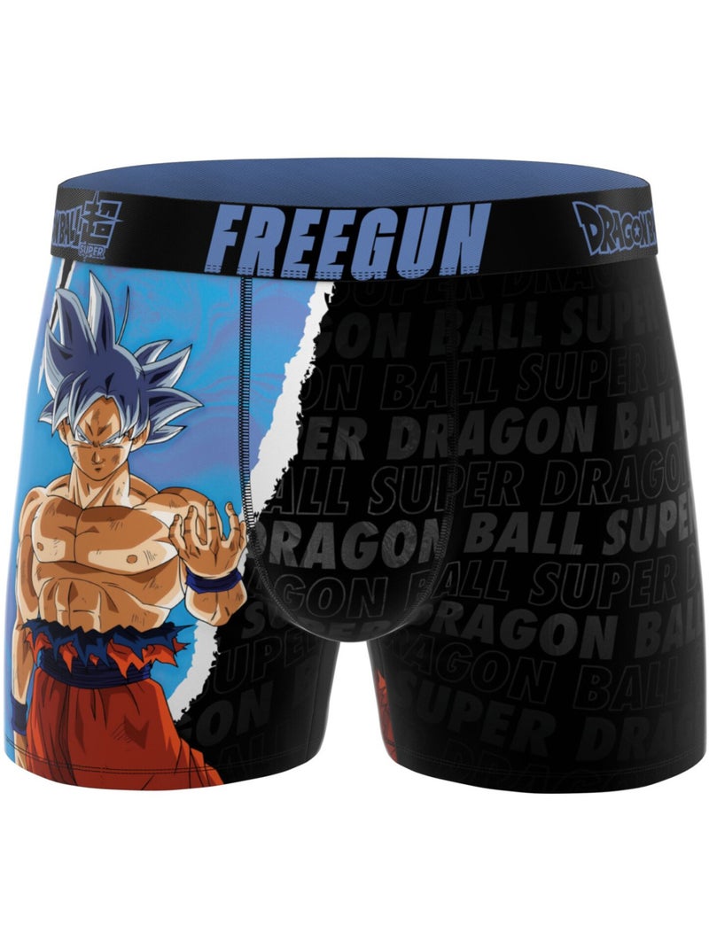 Lot de 4 boxers enfant Dragon Ball Super Freegun Violet - Kiabi