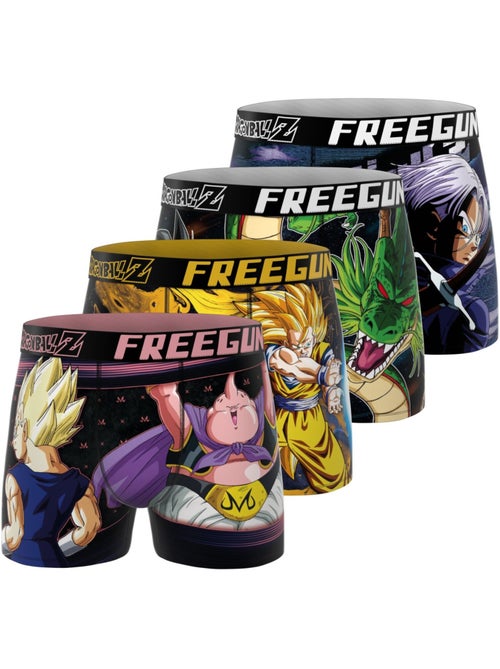 Lot de 4 boxers enfant Dragon Ball Z Freegun - Kiabi