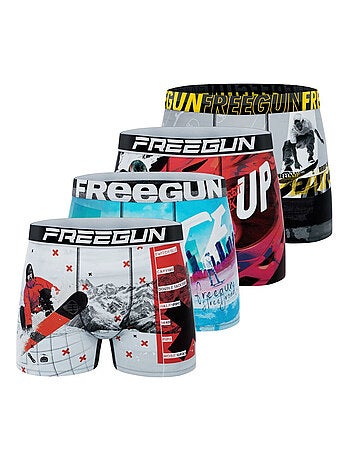 Lot de 4 boxers enfant Extremes Sports Freegun