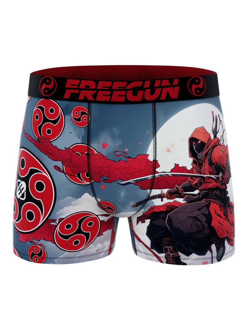 Lot de 4 boxers enfant Heroes Power Freegun Rouge - Kiabi