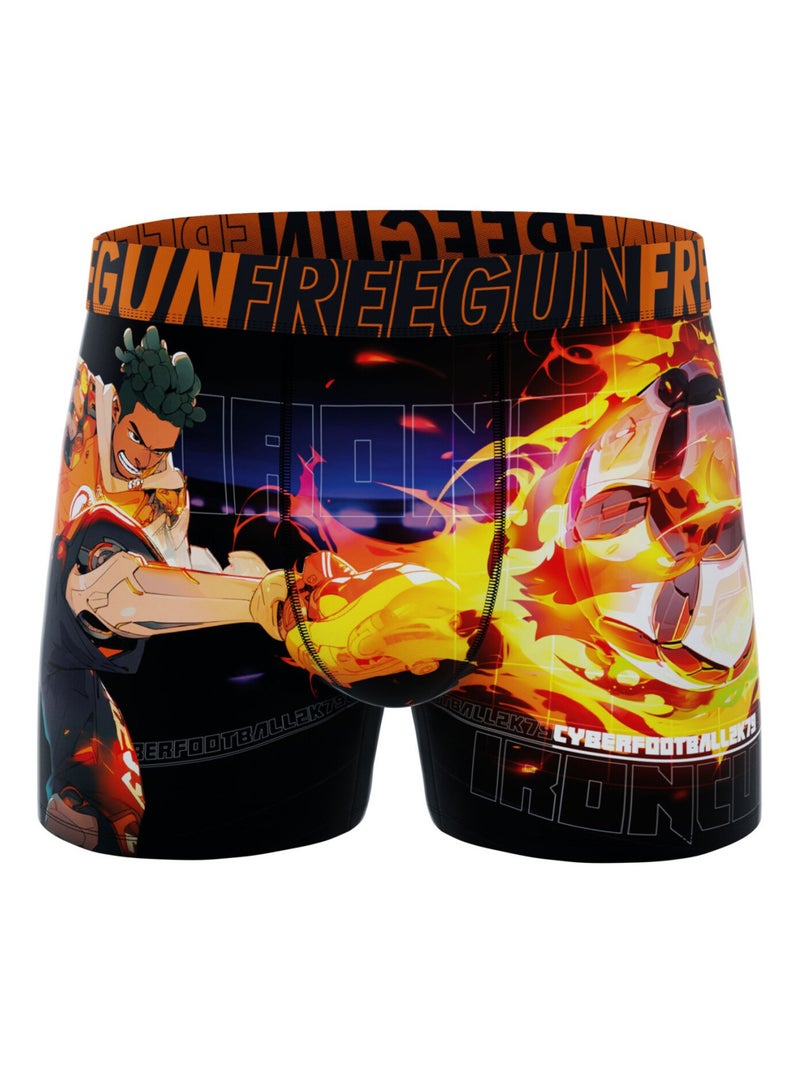 Lot de 4 boxers enfant Heroes Power Freegun Rouge - Kiabi