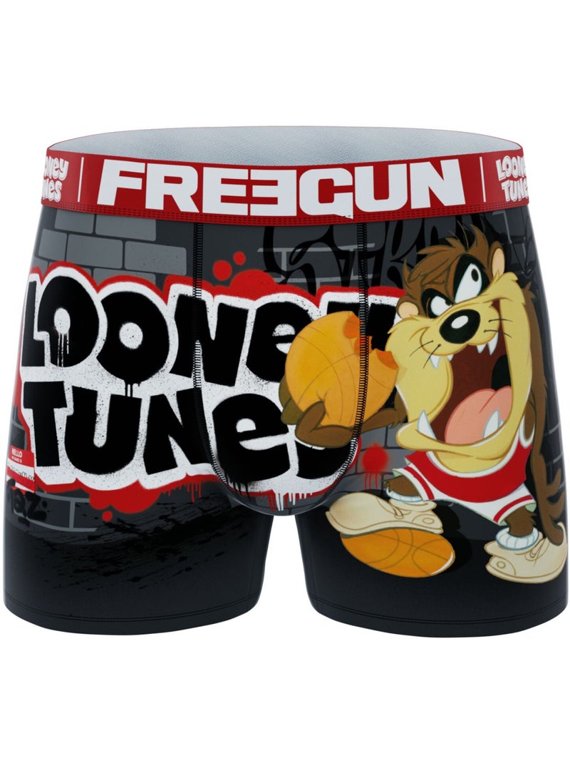 Lot de 4 boxers enfant Looney Tunes Freegun Bleu - Kiabi
